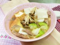絲瓜粄條湯[好菇道美味家廚]