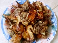 苦茶油煸雞肉