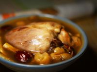 小滿 : 桂圓黨蔘豬心湯