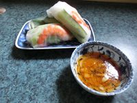 越式鮮蝦生春捲