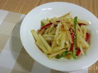 炒馬鈴薯絲감자채볶음
