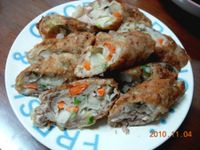 香酥雞捲