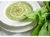 [阿妮塔♥yummy] 蟹肉菠菜濃湯。