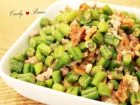 長豆炒肉末