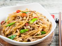榨菜炒肉絲＠Selina Wu