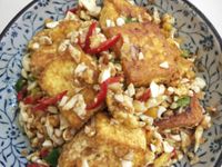 金沙豆腐