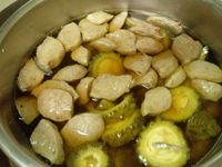 山苦瓜小魚乾貢丸湯