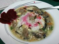 滑蛋牛肉燴飯