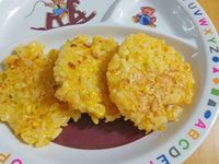 寶寶副食-南瓜米煎餅