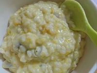 寶寶副食-奶香南瓜起司燉飯
