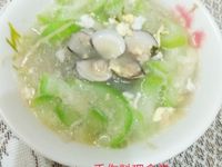 金酒蛤蜊絲瓜春雨湯-38度金門高梁酒