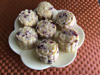 蔓越莓綠豆糕