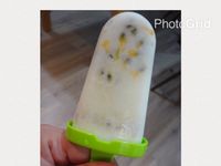 百香果牛奶冰