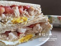 凱薩雞肉沙拉三明治【健康廚房】