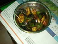 醬香皮蛋炒麵輪
