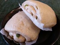 全麥豆渣蔥花饅頭