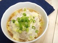 滑蛋香菇蒸肉