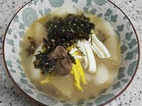 （韓式）年糕湯 떡국