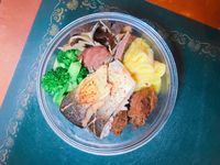 無澱粉便當