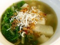 冬菜蘿蔔糕湯