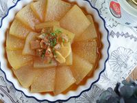餐桌上的下飯菜．無肉也香．椰子油醬煨冬瓜