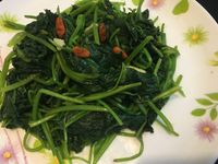 茶油地瓜葉