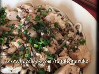 麻油豆豉鮮蚵豆腐拌麵