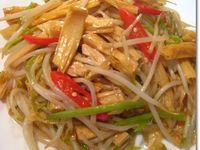 AM魔力~素食料理-銀芽腐竹