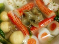 火鍋蕎麥海鮮麵