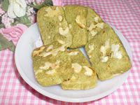 抺茶核桃餅乾