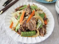 照燒野菜肉片
