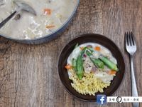 [清冰箱料理]簡易白醬濃湯義大利麵