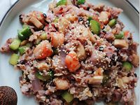 五穀米炒飯