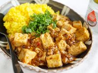 馨香微辣～椰子油麻婆豆腐燴飯