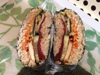 素飯糰三明治