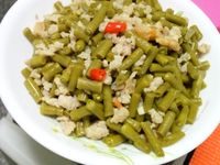 辣炒肉末酸豆