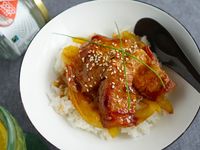 快手料理～椰子油洋蔥燒肉井飯