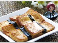 [乾燒海苔豆腐]簡易家常菜