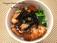 雞腿排蓋飯