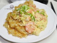 麵線煎佐滑蛋蝦仁【福壽純芝麻油玩料理】