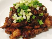 鐵板沙茶雞肉