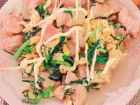 韭菜炒豬肉蛋