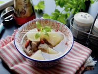 清燉蘿蔔肉湯【福壽純芝麻油玩料理】