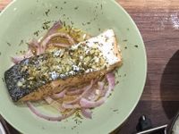 香料蒸鮭魚