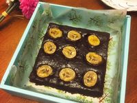 滿滿香蕉巧克力布朗尼