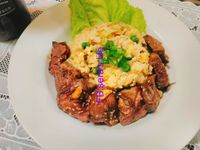 蒜香牛排炒飯