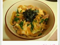 滑蛋豬肉丼
