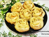 泡菜玫瑰花餃