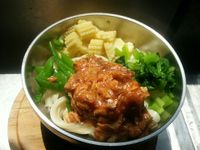 時蔬茄汁魚拌麵（簡易親子料理）