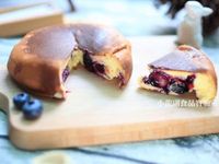 寶寶食譜【平底鍋藍莓蛋糕】